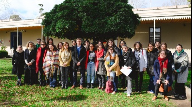El Intendente Wesner recibió a la Ministra de Mujeres y Diversidad Estela Díaz
