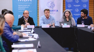 El Intendente junto a integrantes del Ministerio de Desarrollo Agrario PBA otorgaron créditos a tasa cero a pequeños productores locales