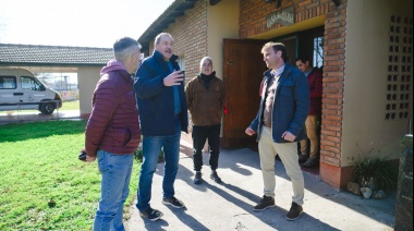 El Intendente Wesner junto a funcionarios municipales visitaron la sede del Grupo Ilusiones