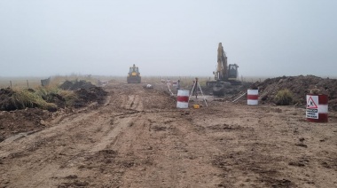 El Municipio de Olavarría lleva adelante importantes obras hidráulicas en la zona rural