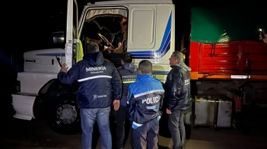 Importante operativo de control de cargas entre el Municipio y Provincia