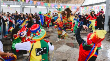 Una multitud se acercó a disfrutar del Festival de las Infancias en el predio de la Sociedad Rural