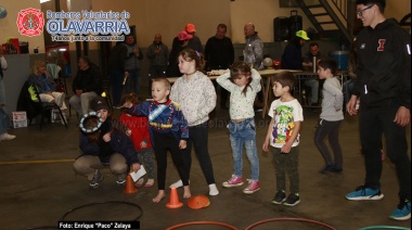 Se llevó a cabo un festejo por el Día de las Infancias en la Asociación de Bomberos Voluntarios