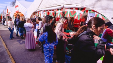 Durante la jornada del domingo, Olavarría celebró la Fiesta de la Colectividades