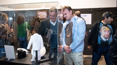 Se inauguró la muestra S-42, en homenaje a Diego Wagner Clar y los tripulantes del ARA San Juan