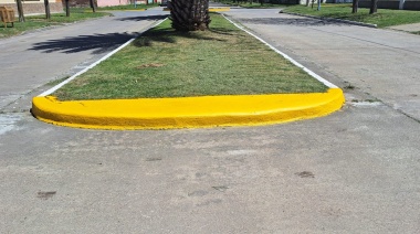 Se llevaron adelante trabajos de mantenimiento de la infraestructura vial urbana en Sierras Bayas y Colonia San Miguel