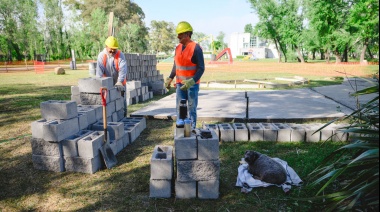 El intendente Wesner recorrió el inicio de obras del Polo Educativo y Recreativo “La Máxima”