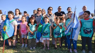 Se realizó el Acto Protocolar por el 145° Aniversario de Sierras Bayas