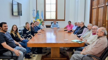 El Intendente Wesner recibió a integrantes de la Comisión Cooperadora del Hospital Municipal “Dr. Héctor M. Cura”