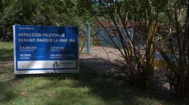 El Municipio realiza diferentes refacciones en el piletón del Bioparque Municipal “La Máxima”