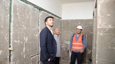 Comenzó la construcción de nuevos sanitarios en la Escuela Técnica Nº 2