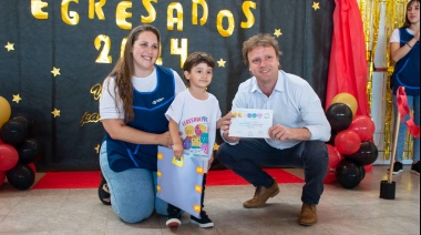 El intendente Wesner participó del acto de egresados del Jardín Maternal Municipal “Rincón Feliz”