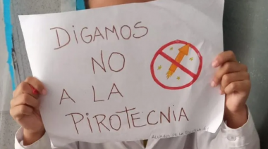 El Municipio recomienda no usar pirotecnia en estas fiestas