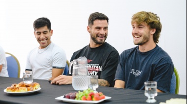 Deportistas olavarrienses destacados compartieron un encuentro en el Municipio