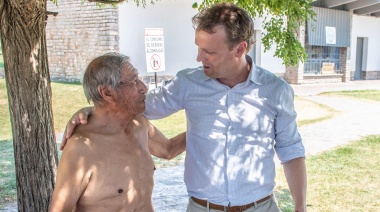 Maximiliano Wesner visitó "Verano Dorado" en Loma Negra