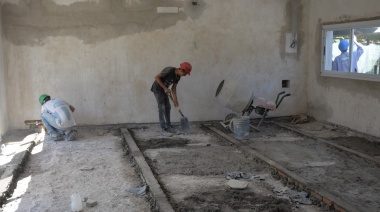 El Municipio continúa avanzando con obras en establecimientos educativos
