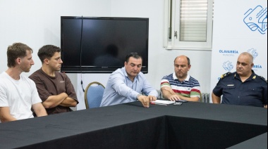 Funcionarios municipales recibieron a empresarios de Área 226