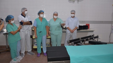 El Intendente Wesner presentó el nuevo equipamiento adquirido para Hospital Municipal “Doctor Héctor Cura”
