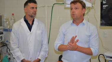 El Intendente Wesner presentó el nuevo equipamiento adquirido para Hospital Municipal “Doctor Héctor Cura”