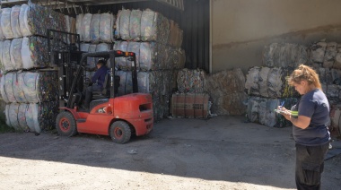 Más de 35 mil kilos de residuos reciclables fueron procesados en la planta local