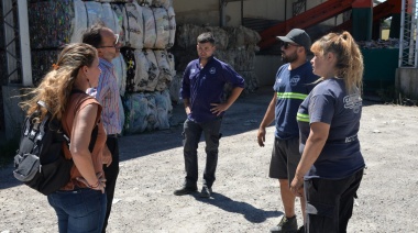 Más de 35 mil kilos de residuos reciclables fueron procesados en la planta local