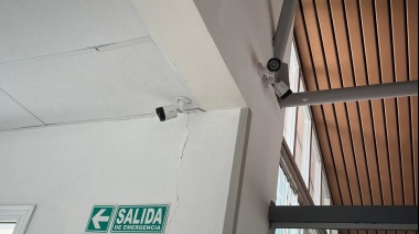 El Municipio renovó el sistema de cámaras en el Hospital “Dr. Héctor Cura”