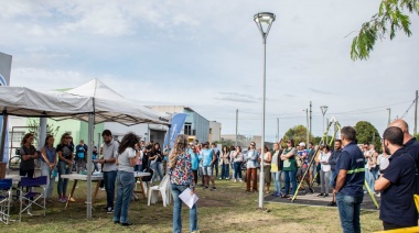 Wesner encabezó una nueva jornada de “Barrio x Barrio” en Villa Mailín