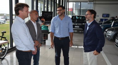 El intendente Wesner visitó el Grupo Hauswagen GCDC