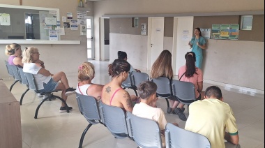 El Municipio llevó a cabo una campaña de prevención y promoción de la salud cardiovascular en Sierra Chica