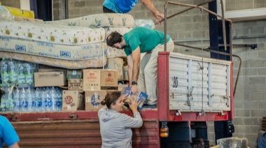 “Olavarría x Bahía”: Las donaciones saldrán este sábado con destino a Bahía Blanca