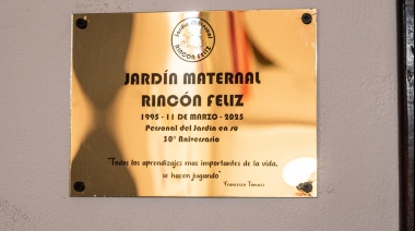El Jardín Maternal Municipal “Rincón Feliz” celebró sus 30 años de vida