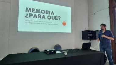 Más de 40 jóvenes participaron de la charla “Memoria ¿para qué?”