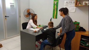 El Municipio realizó una jornada de controles sanitarios de niños, niñas y adolescentes en el Territorial Nº 2