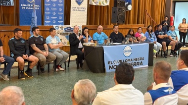 Wesner: “Hoy todos somos Loma Negra, este club va a seguir abierto”