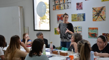 Se realizó un Taller de Acuarela en el Centro Cultural “San José”