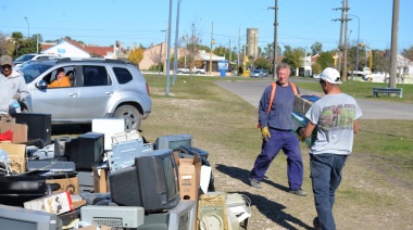 En el marco de la Campaña de Basura Electrónica se recolectaron más de 5 mil kilos de residuos
