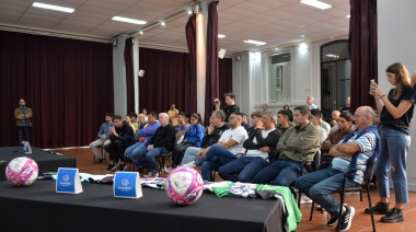 Se presentó oficialmente la Copa Centenario de la Liga de Fútbol de Olavarría