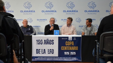 Se presentó oficialmente la Copa Centenario de la Liga de Fútbol de Olavarría
