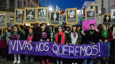 Ni Una Menos: Olavarría marchó contra la violencia machista