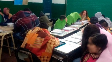 Suteba denuncia que hay más de 400 escuelas de la provincia “que no tienen gas”