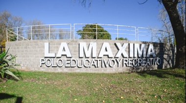 Con una gran convocatoria se inauguraron los nuevos espacios en el Polo Educativo y Recreativo La Máxima