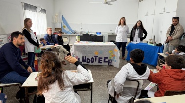 La ludoteca “Pequeños Gigantes” creada por estudiantes de la Escuela 50 tendrá su lugar en el Centro Deportivo “Diego Armando Maradona”