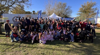 Con un circuito de juegos y talleres se realizó una Jornada por el Día del Ambiente en el Jardín Belén