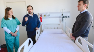 El intendente Wesner y el Ministro Kreplak inauguraron el nuevo sector de internación del Hospital Municipal “Doctor Héctor Cura”