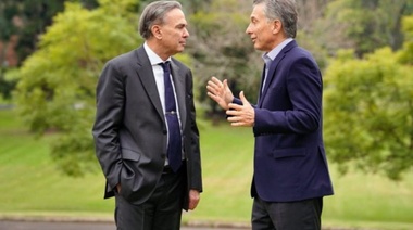 Mauricio Macri y Miguel Ángel Pichetto: la primera foto de la fórmula de "Juntos por el Cambio"