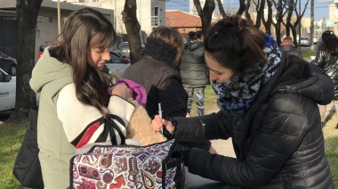 Este miércoles, “Barrio por barrio” se desplegó en Pueblo Nuevo