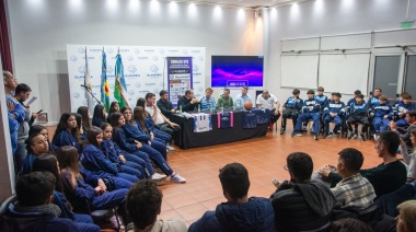 El intendente Wesner participó de la presentación de los torneos Zonales Sub13 de básquet