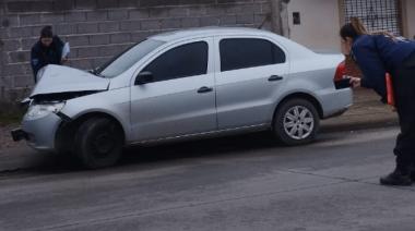 Un joven resultó herido tras despiste y fuerte choque contra una columna