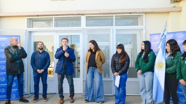 El intendente Wesner inauguró las nuevas obras de ampliación de la Escuela Secundaria Nº 18
