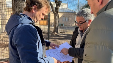 El intendente Wesner anunció un plan de obras integral para la Escuela Primaria Nº 51
